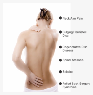 Woman Back Pain Symptoms - Back Pain Female Png #3204039