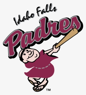Idaho Falls Padres Logo Png Transparent - Mlb San Diego Padres Friar Logo Patch #3204082