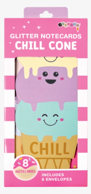2018 Glitter Notecard - Iscream Chill Cone Glitter Notecards #3205185 2018 Glitter Notecard - Iscream Chill Cone Glitter Notecards #3205185