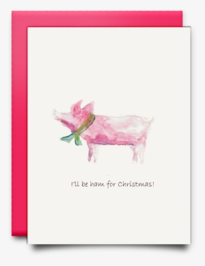 "i'll Be Ham For Chistmast" Notecard #3205186