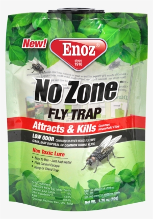 Enoz No Zone Fly Trap Bag - Enoz No Zone Fly Trap, Large Bag, 1.76 Oz Lure - (3 #3205708