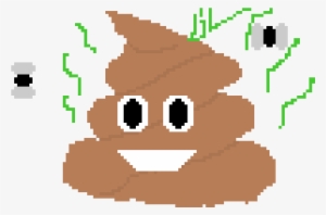 Poop Emoji - Poop Emoji Pixel Art Png #3205737