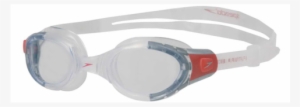 Speedo Futura Biofuse Goggle, Clear/red - Speedo Futura Biofuse Goggle - Black/smoke #3206194