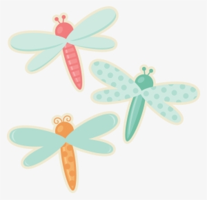 Daily Freebie Miss Kate Cuttables Dragonfly Set Svg - Clipart Dragonfly Cute #3206312