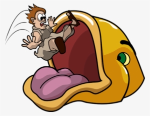 Image Jonah Swallowed By Fish Clip Art Christart Com - Jonah And The Whale Clip #3206363