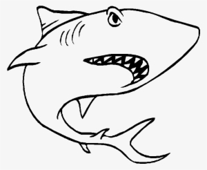 Shark Drawing Images At Getdrawings - Colouring Pages Of Shark #3206606