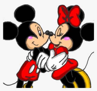 Red Minnie Mouse Wallpaper Clipart Panda Free Images - Mickey And Minnie Together #3206659