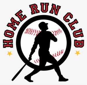 Home Run Club Logo - Baseball Symbol Round Car Magnet #3206780