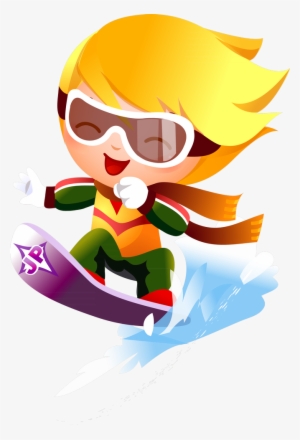 Cheerleader Clipart Pop Art - Cartoon Clipart Skater Boy #3207921