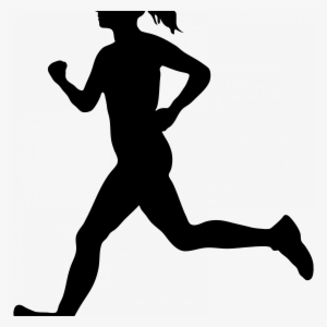 Free Clipart Picture Silhouettes Png Running Woman - Women Running Clip Art #3207923