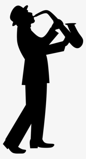 Silhouette Of Man Playing Saxophone #3208106 Silhouette Of Man Playing Saxophone #3208106