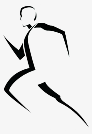 Silhouette - Athletics Running Clipart Png #3208255