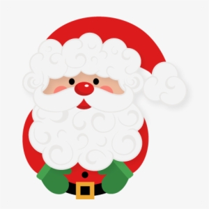 Santa Claus Svg Scrapbook Cut File Cute Clipart Files - Computer File #3208500