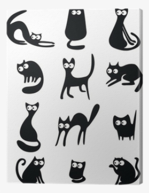 Peeking Cat Vector Silhouette #3209169