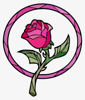 Stained Glass Enchanted Rose #3209237