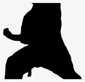 Karate Silhouette Cliparts - Superior National School Of Dramatic Art #3209298
