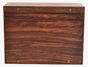 German Shepherd Figurine With Engraved Wood Urn Bottom - Pet #3209771