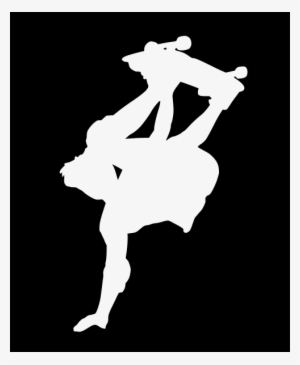 Skateboard Silhouette Png Download - Handplant Skateboarding Png #3209801