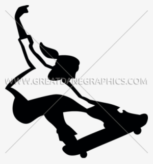 Female Skateboarder Trick - Illustration #3210055