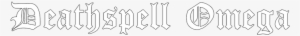 Deathspell Omega Logo Png #3210077