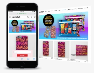 Mobilewebscreens - Fur Stripes Iphone 6 Slim Case By Gimetzco's Damaged #3210362