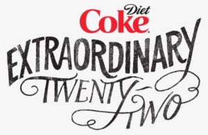 Extraordinary 22 3 Logo, Hand Drawn Type, Diet Coke, - Diet Coke - 20 Pack, 12 Fl Oz Cans #3211820