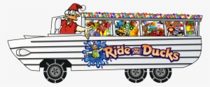 Donate A New, Unwrapped Toy At Any Ride The Ducks Location - Ride The Ducks Logo #3213939