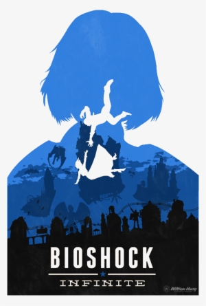 Bioshock Infinite Elizabeth Minimalist - Bioshock Poster William Henry #3214907