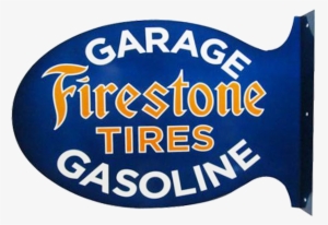 Firestone Tires Flange Sign - Steel #3216031
