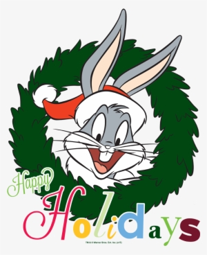 Looney Tunes Holiday Bunny Men's Regular Fit T-shirt - Illustration #3216200