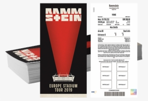 Rammstein Ticket - Rammstein #3216386