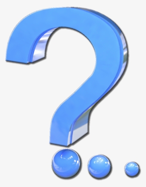 Mark,3d,cinema 4d - Simbolo Signos De Pregunta Png #3218505