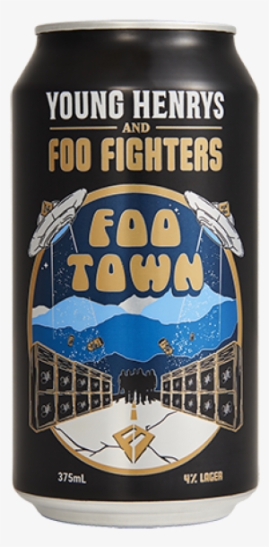 Beer Young Henrys & Foo Fighters Foo Town Lager - Foo Fighters Young Henrys #3218946