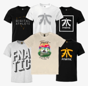 Tshirts - Fnatic Lol Esport Team ,t-shirt,100% Cotton, Men's, #3220109