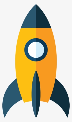 Spaceship Png Pic - Rocket Flat Design Png #3220539