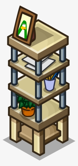 Wood Shelves Sprite 004 - Cartoon #3220562