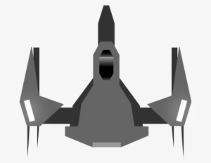 Futuristic Spaceship Png Download - Simple Spaceship Top Down #3220715