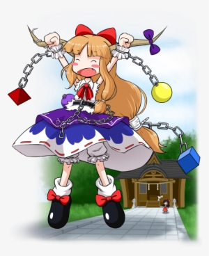 Touhou Project - Suika Ibuki - " - Suika Ibuki Giantess #3220873