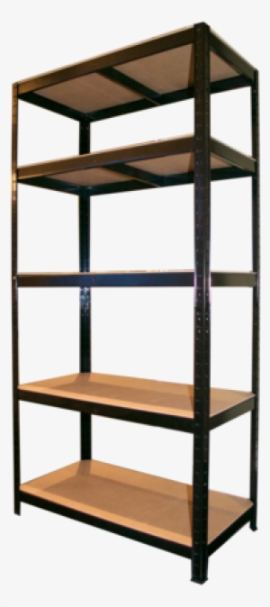 Allpurposa 5 Tier Steel Storage Rack - Slotted Angle Bar Shelves #3221079