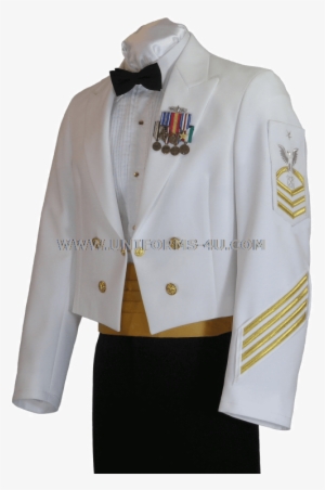 Navy Chief Dinner Dress Whites - Free Transparent PNG Download - PNGkey