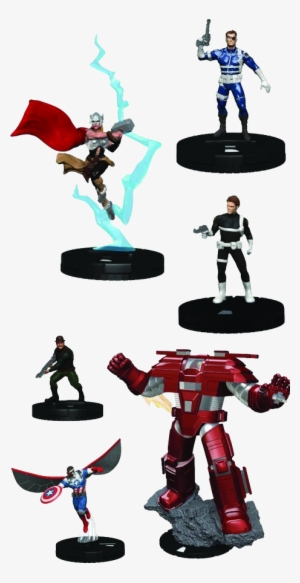 Nick Fury Agent Of Shield Fast Forces 6 Pack - Heroclix Secret Wars Battleworld #3221531