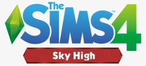 The Sims 4 Sky High - Sims 4 Get Famous Logo #3221792