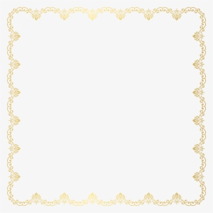 Deco Frame Border Transparent Png Clip Art Image #3221827