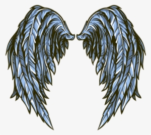 Dark Angel Clipart Blue Angel - Dark Blue Angel Wings #3221923
