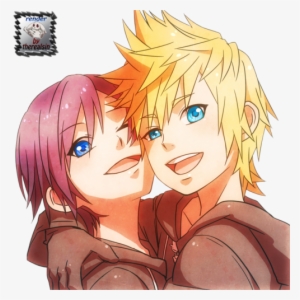 Kingdom Hearts, Roxas, And Xion Image - Kingdom Hearts Xion X Roxas #3222325
