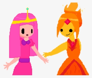 Princess Bubblegum And Flame Princess - Princess Bubblegum #3222450