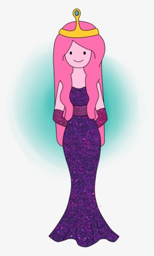 Adventure Time Princess Bubblegum - Princess Bubblegum Purple Dress #3222883