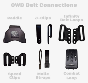 Owb Holster-distressed Skull On Distressed Flag - Thin Blue Line #3223137