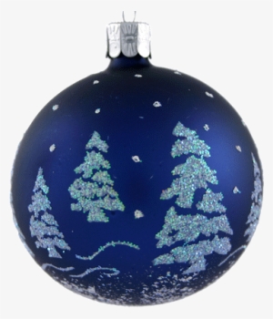 Ball Ornament, Blue - Christmas Ornament #3223271