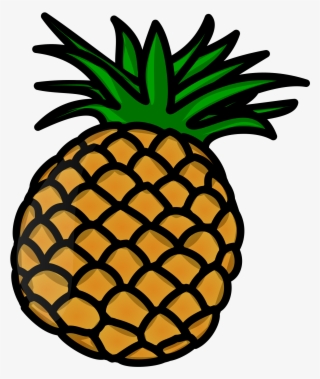 Tux Paint Pineapple - Pineapple Clip Art #3223376